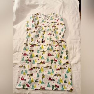 The Company Store girls 14/16 girls flannel nightgown, has defect